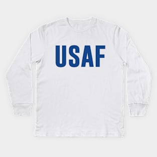 USAF - United States Air Force Tee Kids Long Sleeve T-Shirt